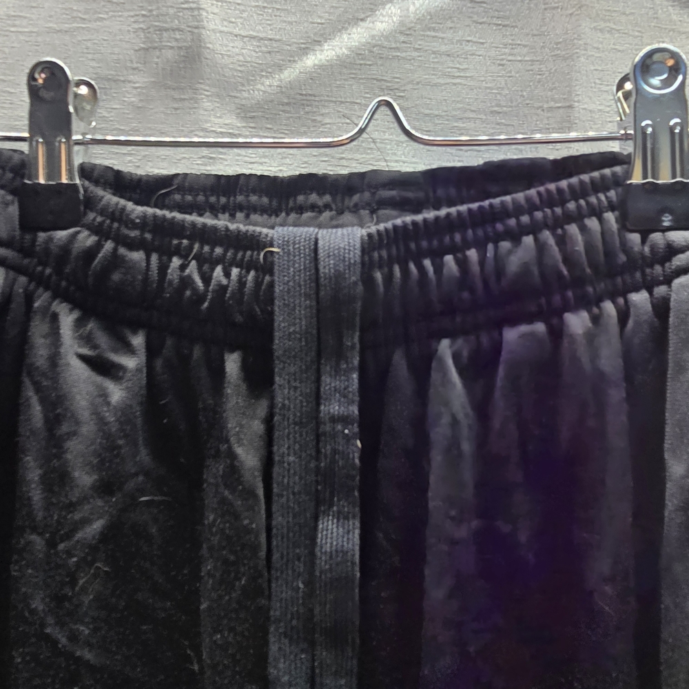 Adidas Black Track Pants with White Stripes - Picture 4 of 5